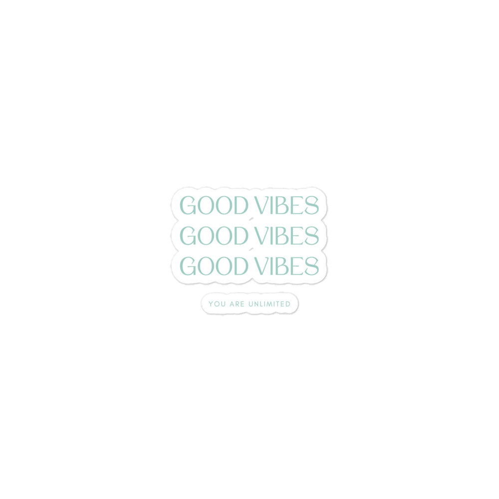 Good Vibes Sticker