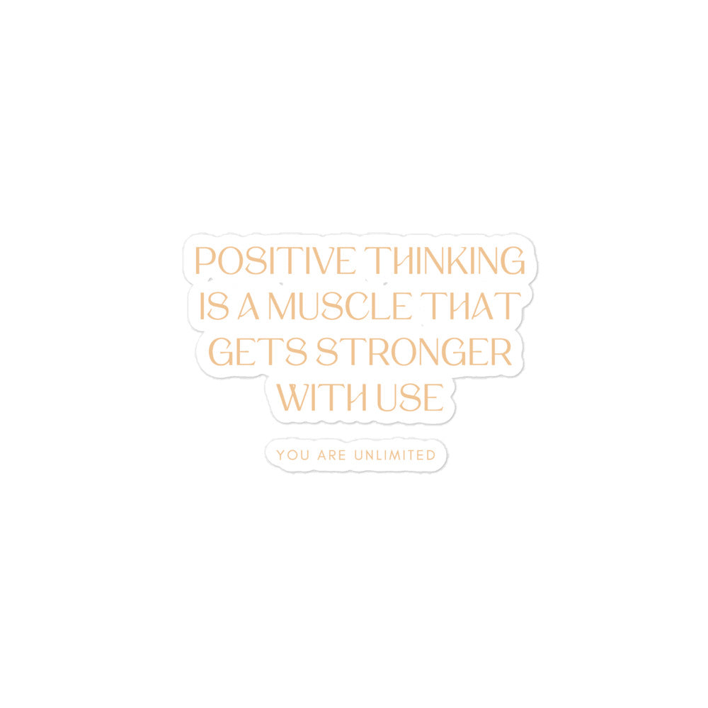Positive Mindset Sticker