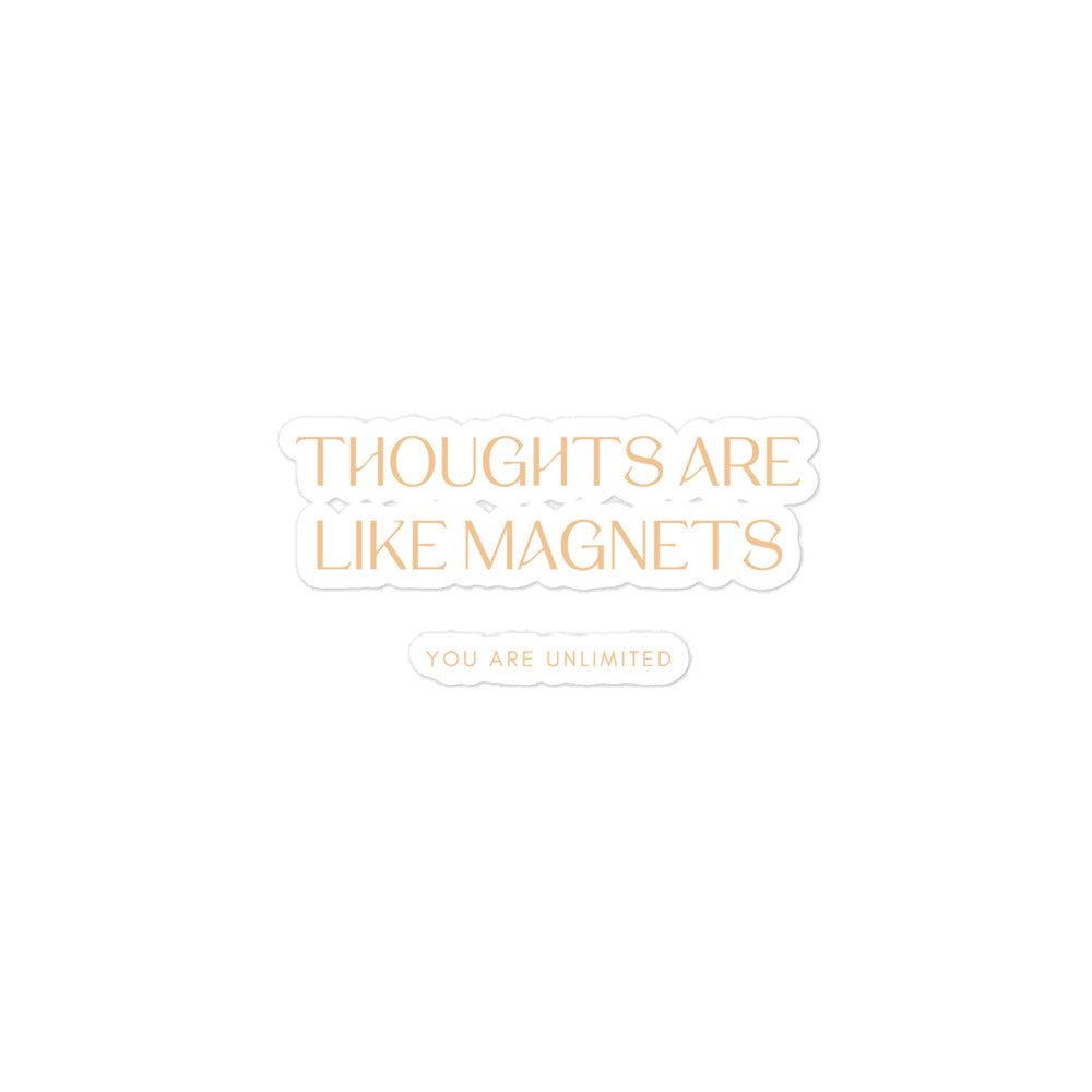 Magnetic Thoughts Sticker