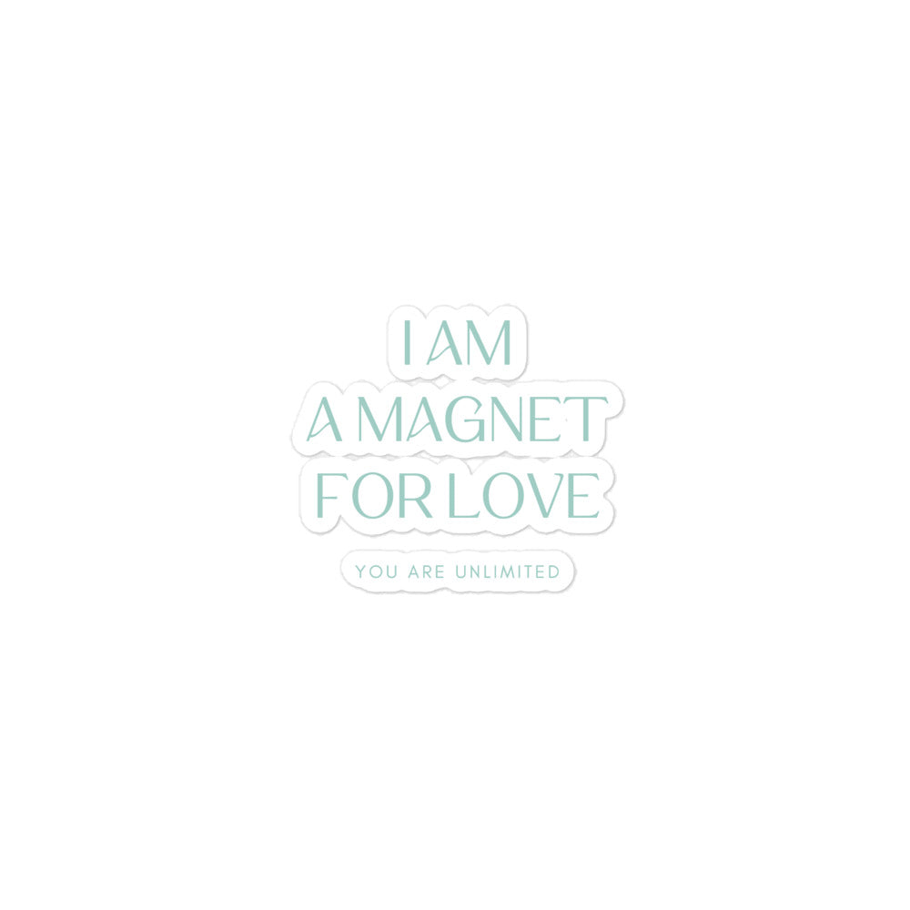 Magnet For Love Sticker