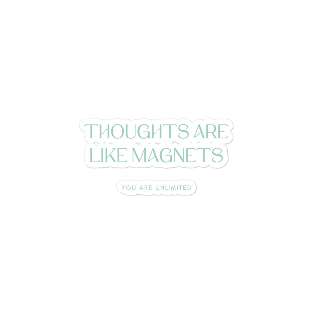 Magnetic Thoughts Sticker
