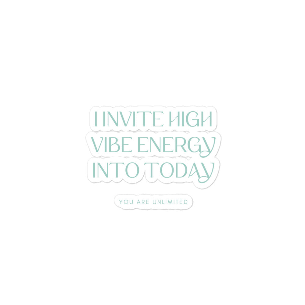 High Vibe Energy Sticker