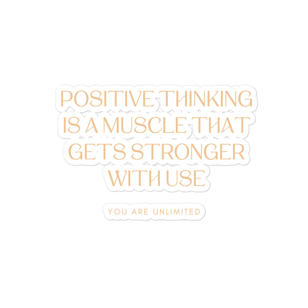 Positive Mindset Sticker