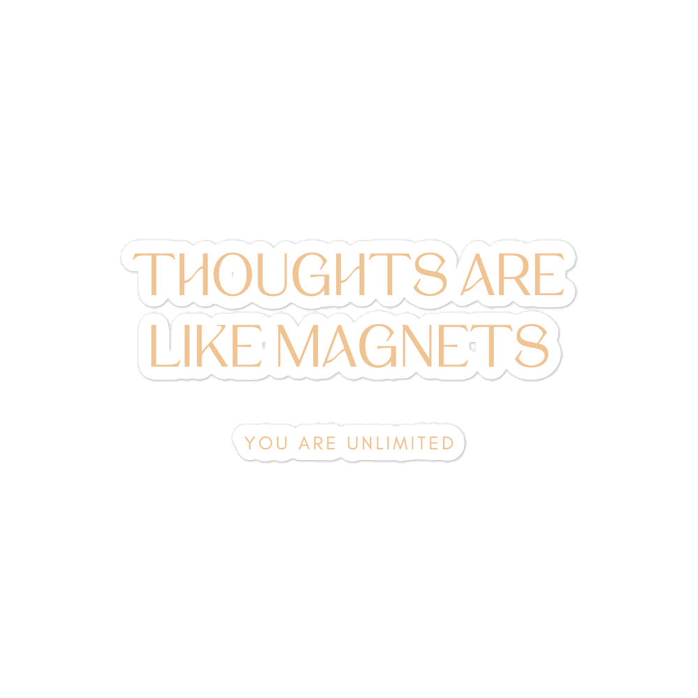 Magnetic Thoughts Sticker