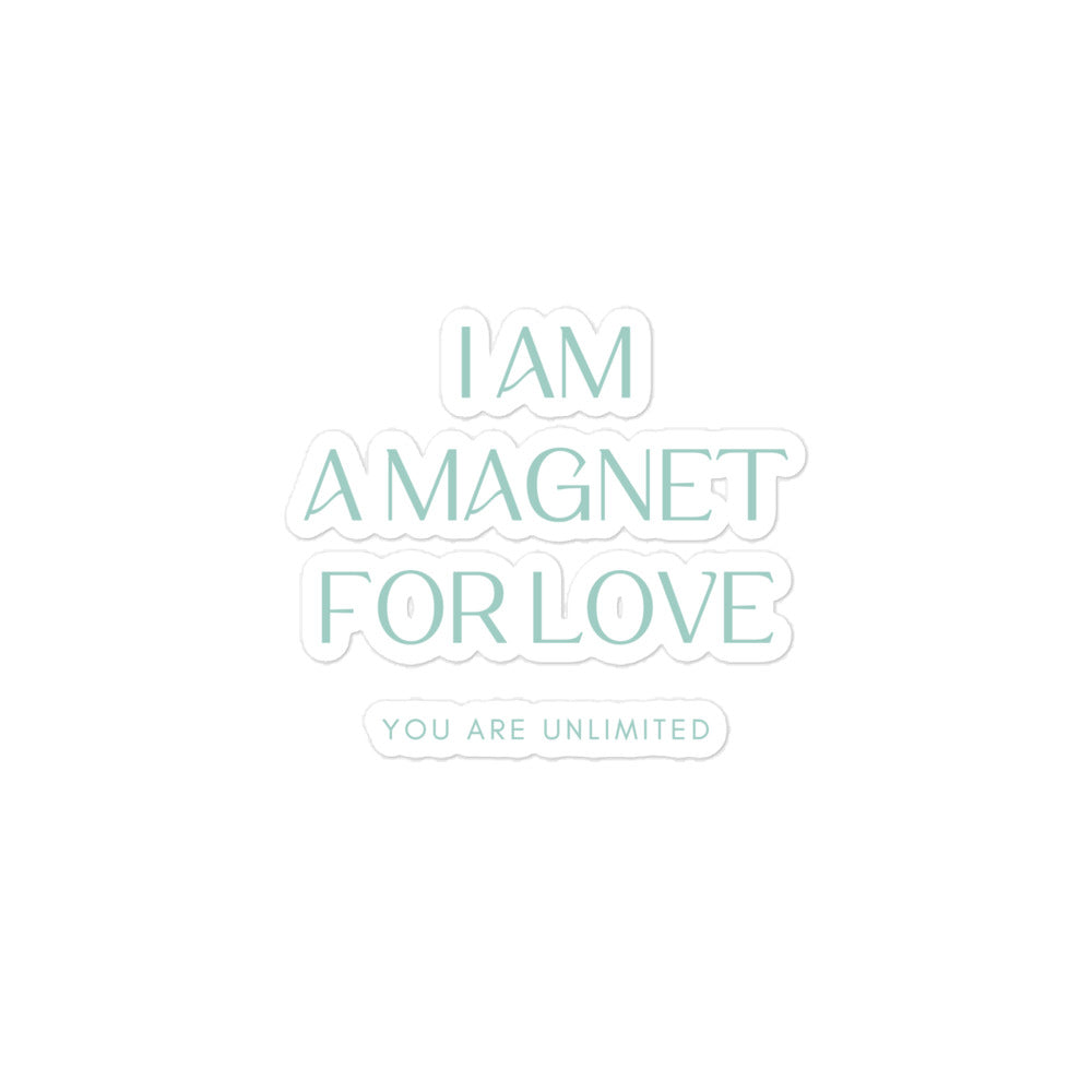 Magnet For Love Sticker