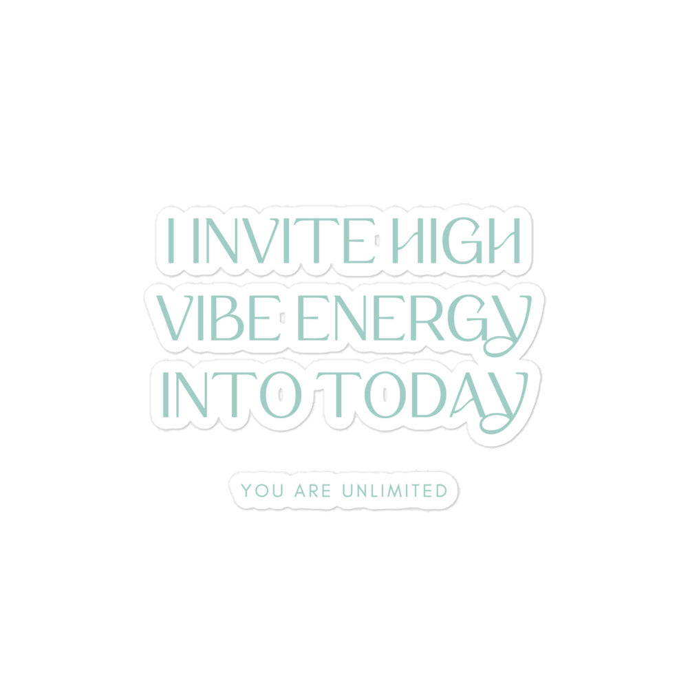 High Vibe Energy Sticker