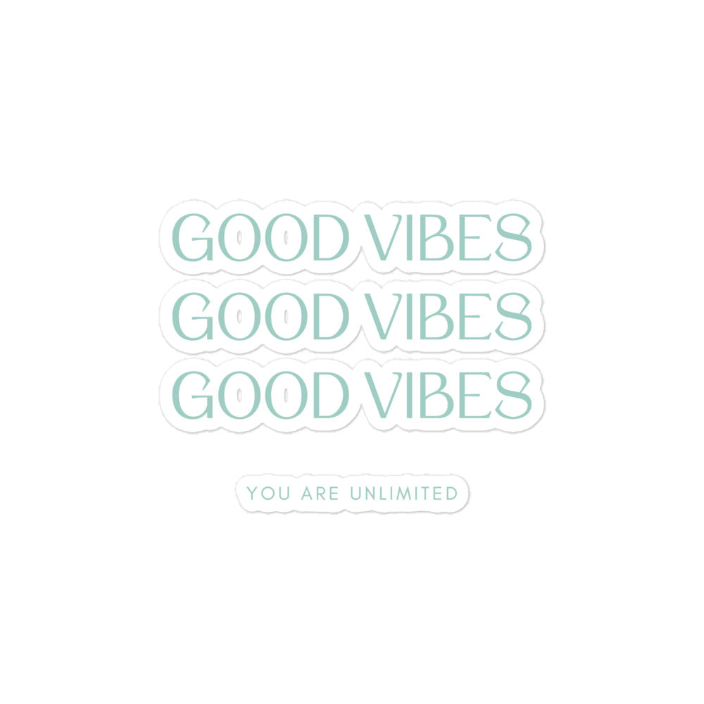 Good Vibes Sticker