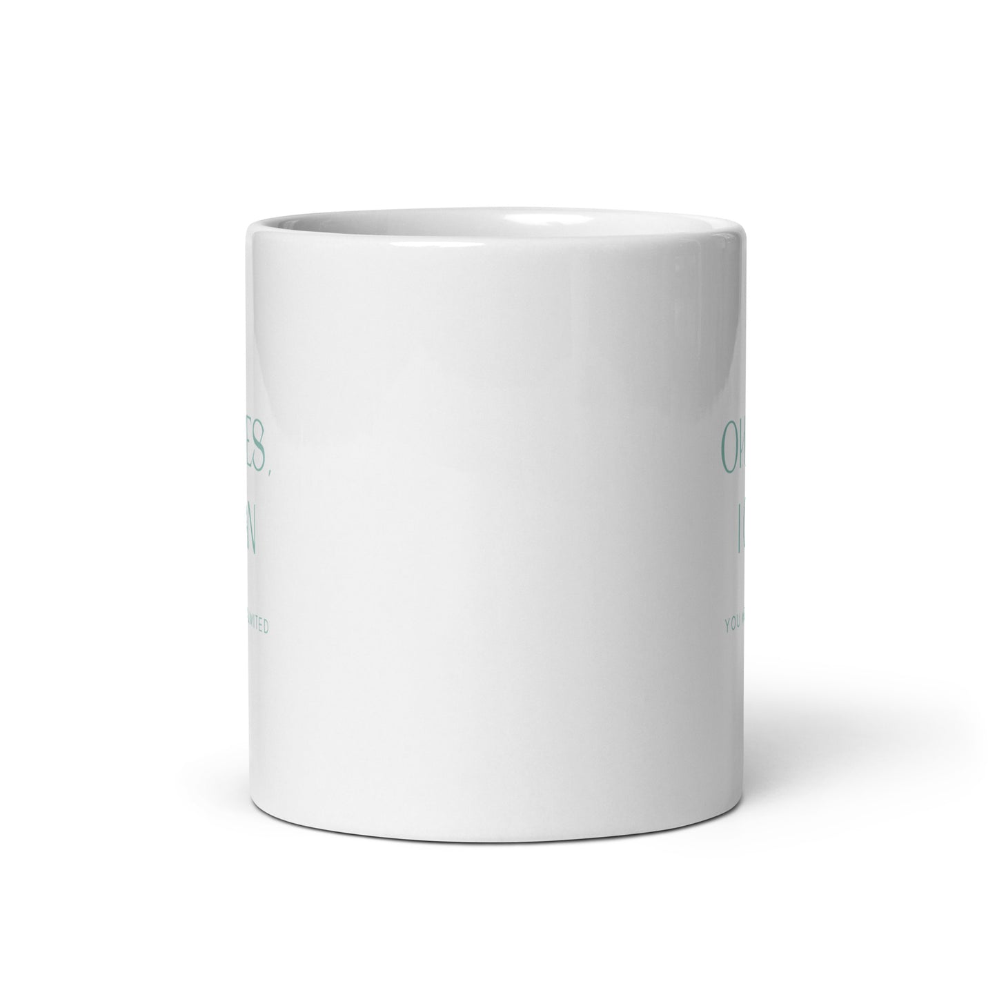 Oh Yes, I Can Mug