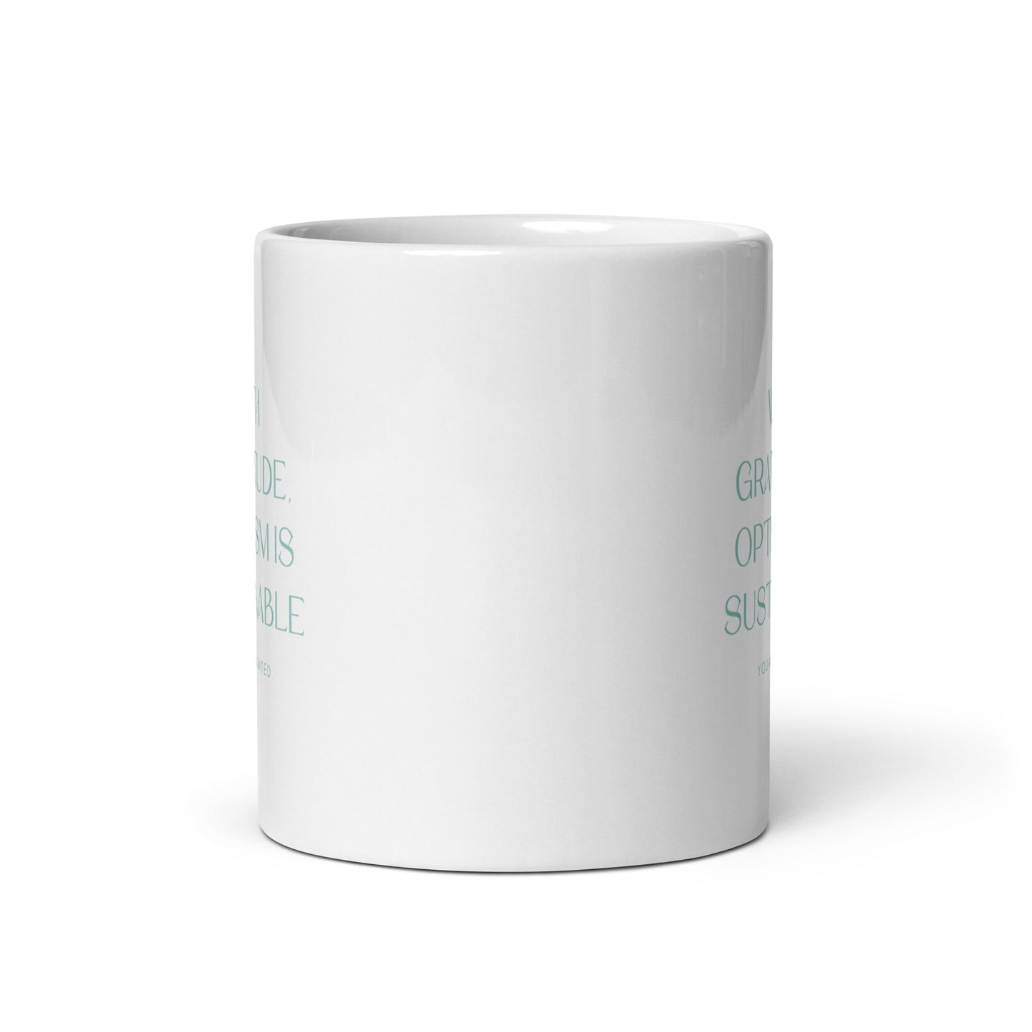 With Gratitude Mug
