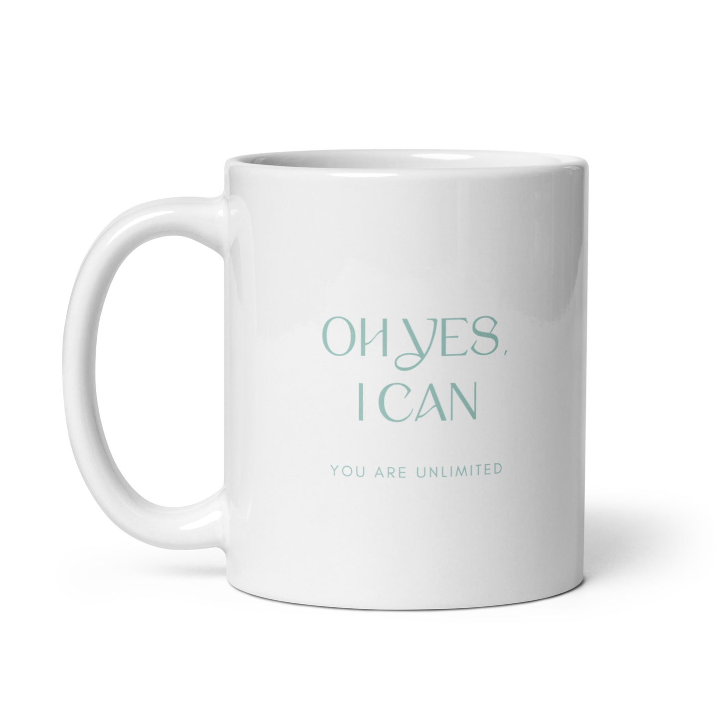 Oh Yes, I Can Mug