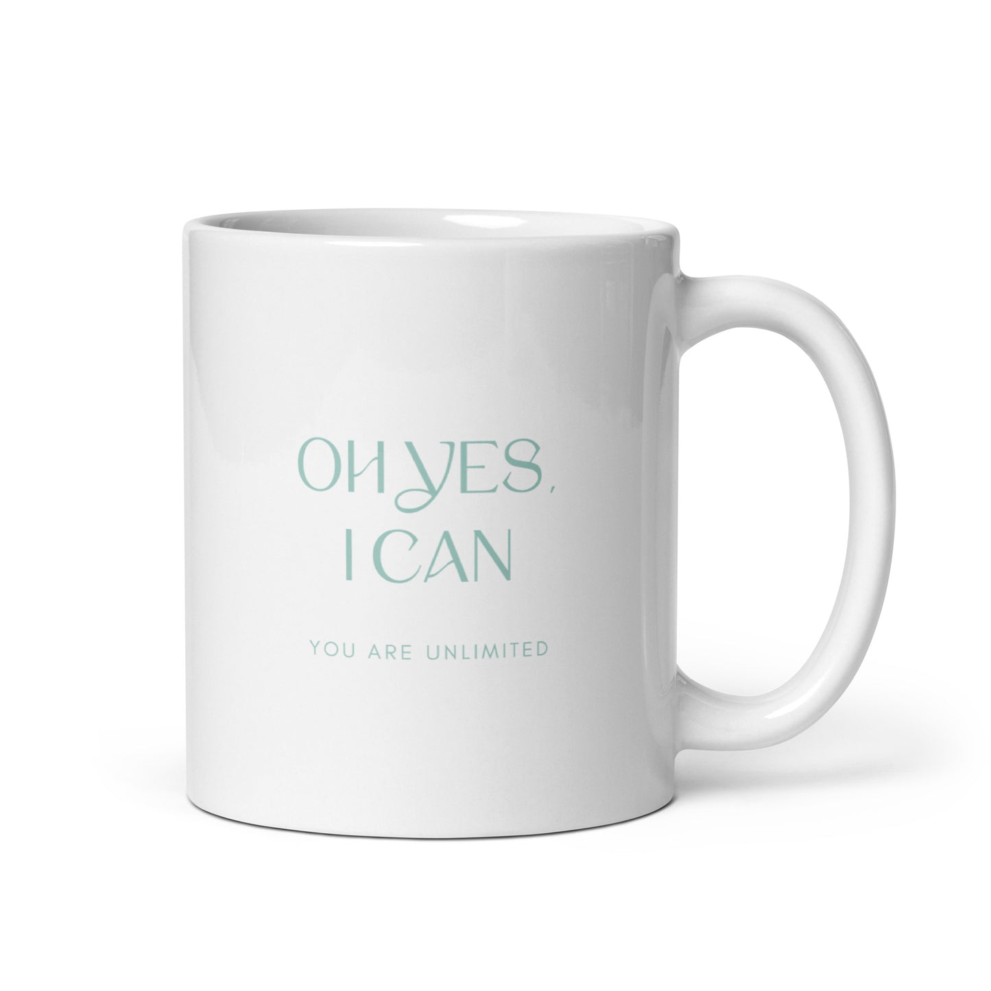 Oh Yes, I Can Mug