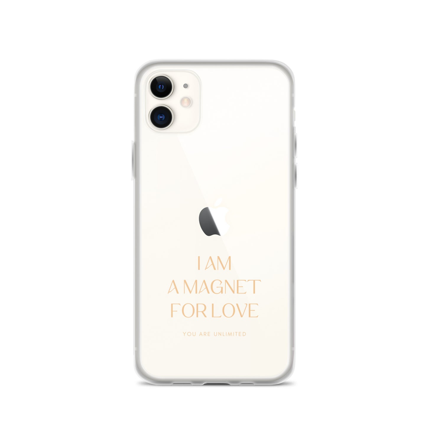 Magnet For Love - Clear Case for iPhone®