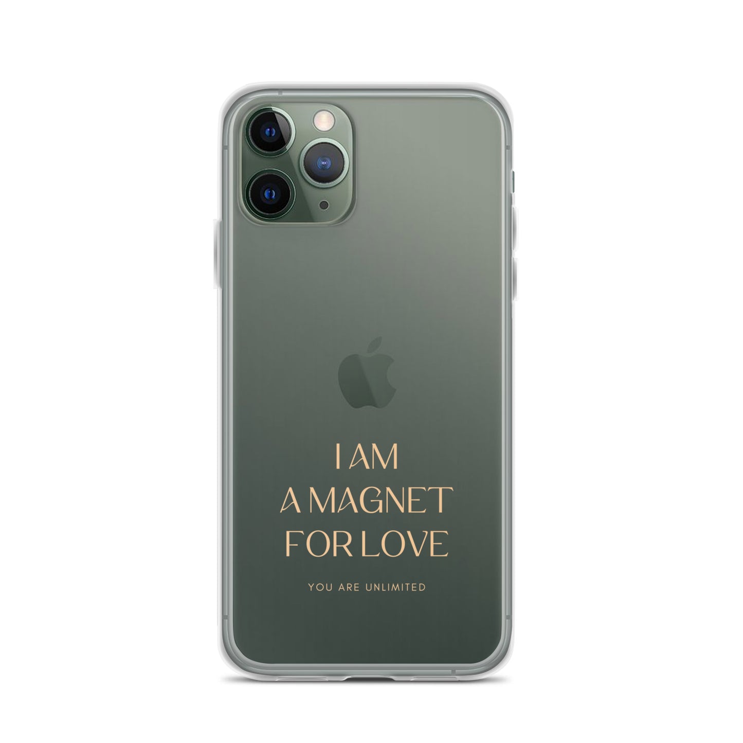 Magnet For Love - Clear Case for iPhone®