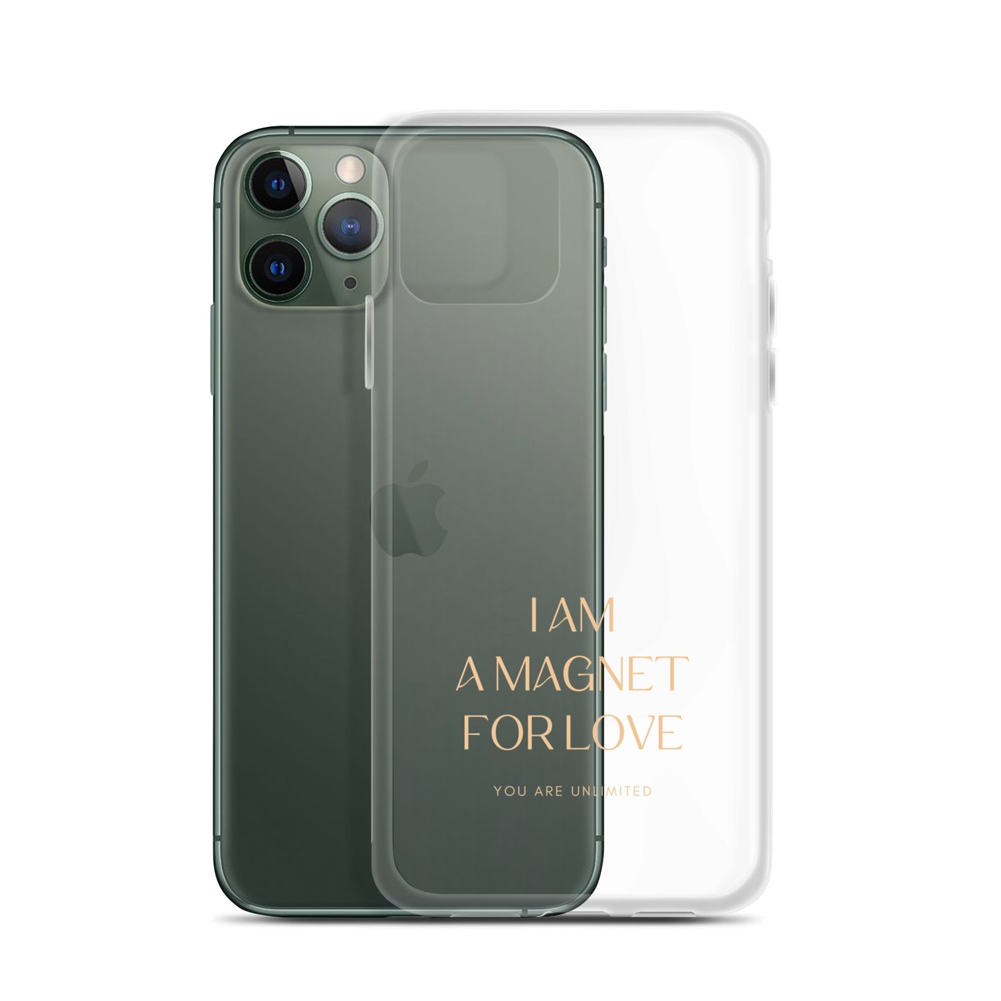 Magnet For Love - Clear Case for iPhone®