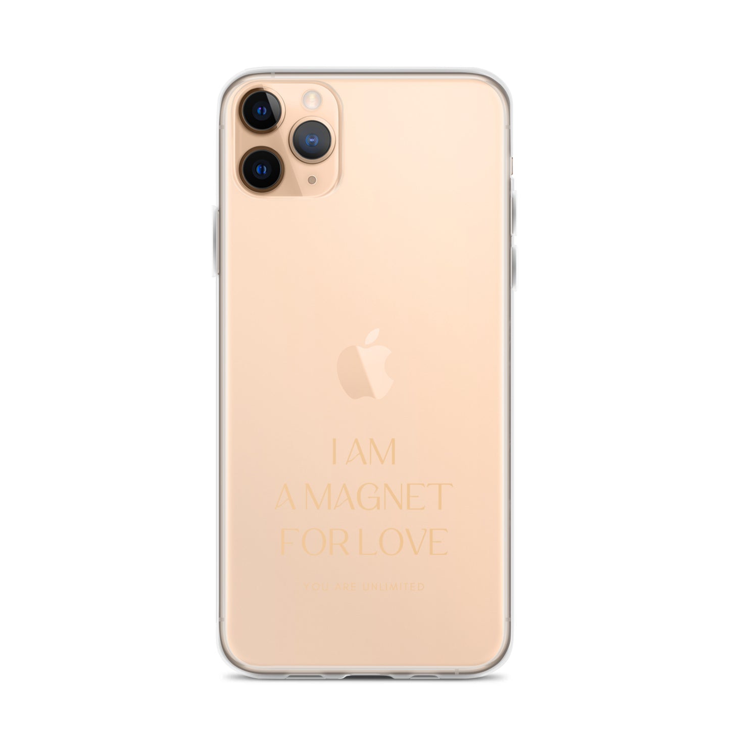 Magnet For Love - Clear Case for iPhone®