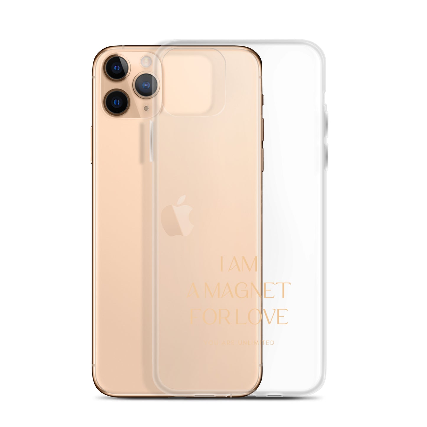 Magnet For Love - Clear Case for iPhone®