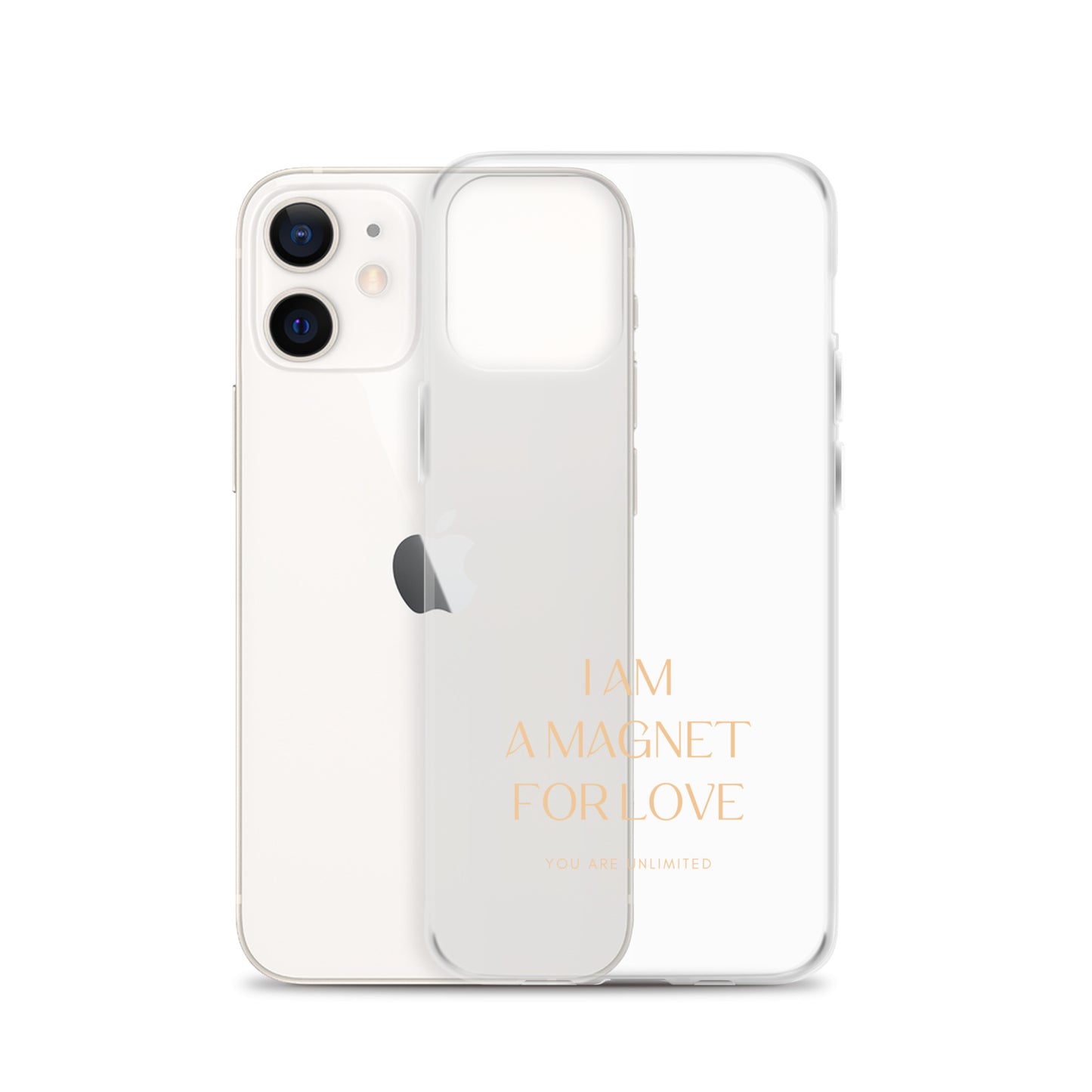 Magnet For Love - Clear Case for iPhone®