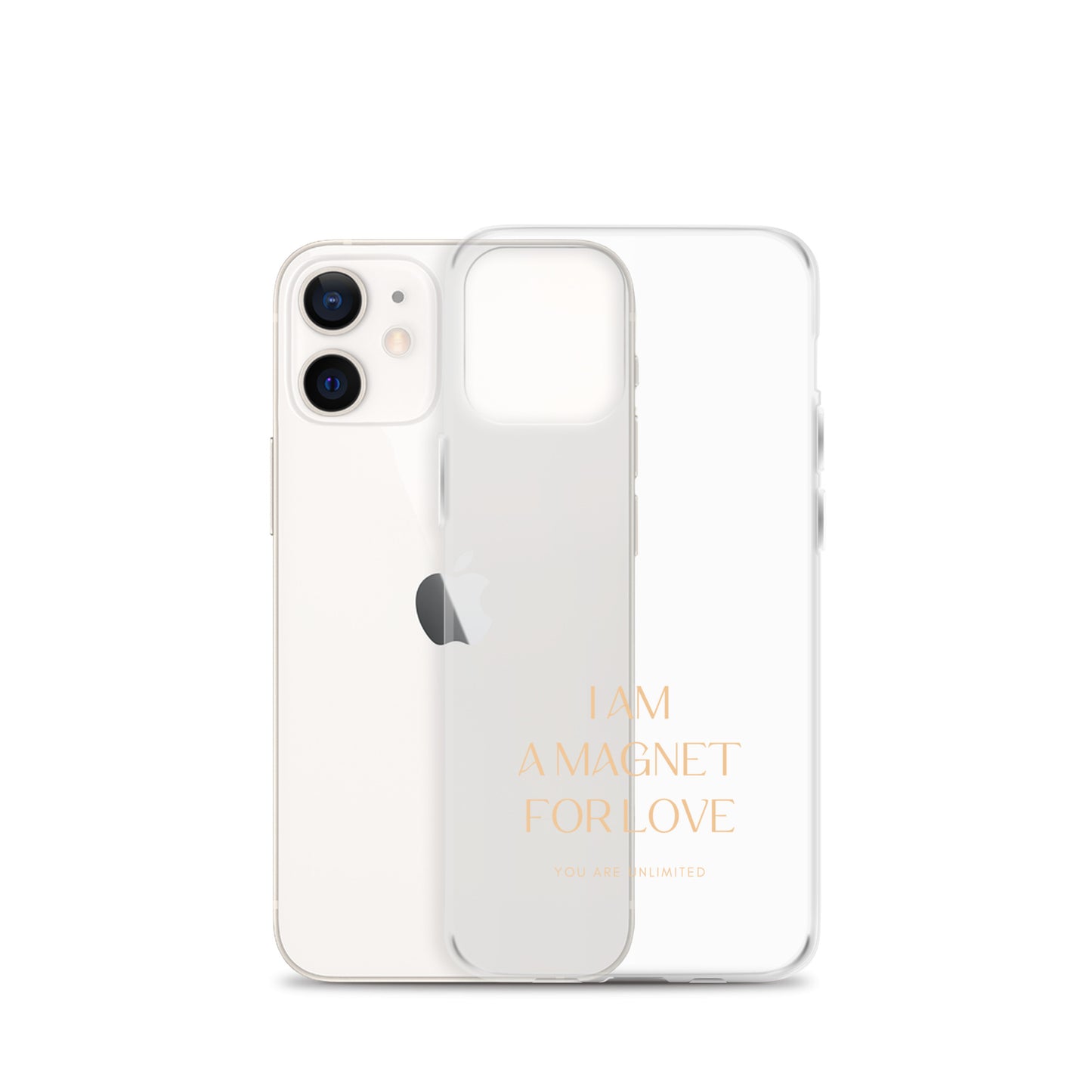 Magnet For Love - Clear Case for iPhone®