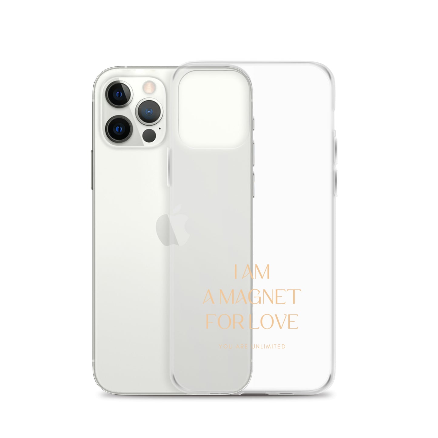 Magnet For Love - Clear Case for iPhone®