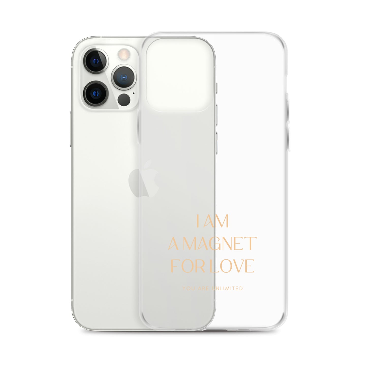Magnet For Love - Clear Case for iPhone®