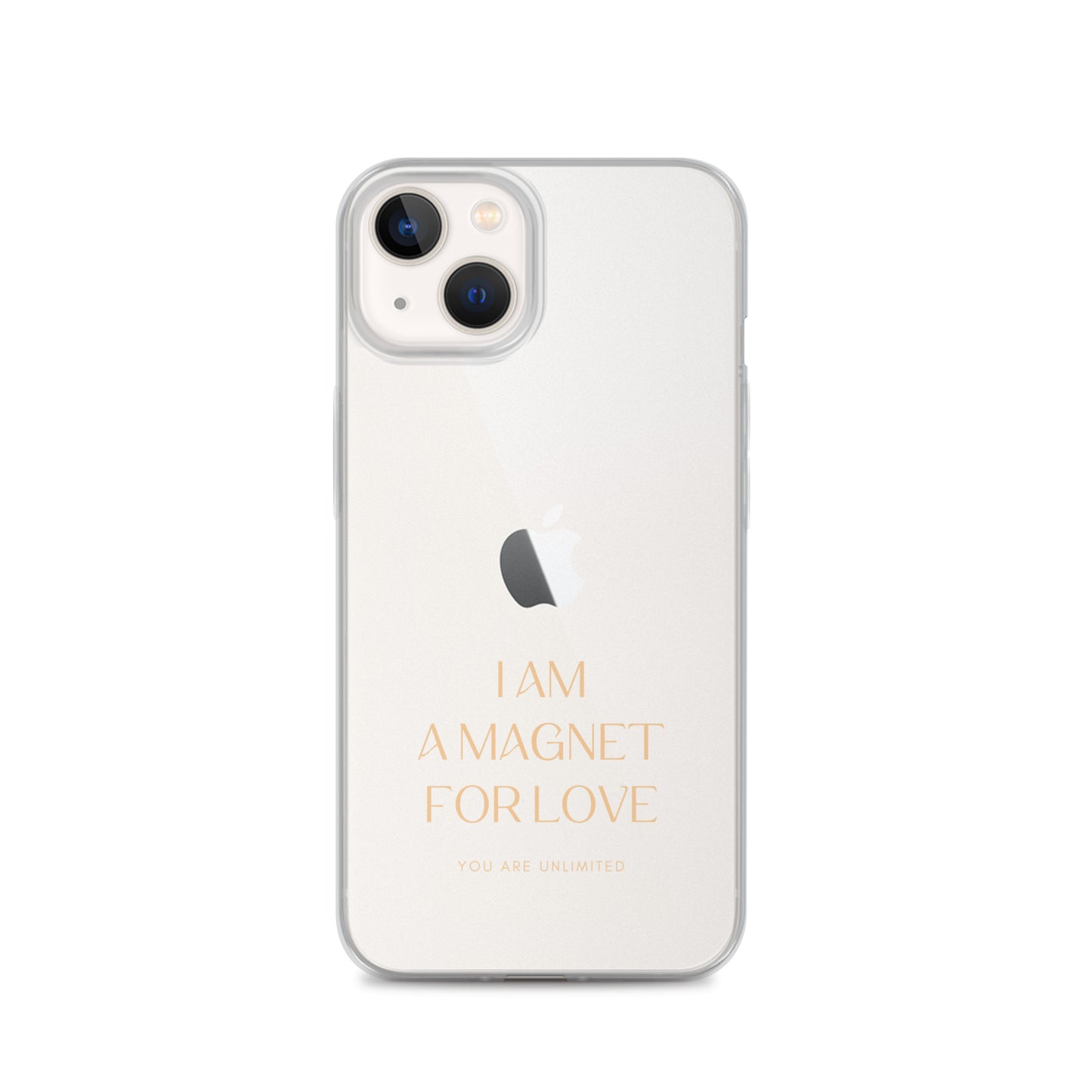 Magnet For Love - Clear Case for iPhone®