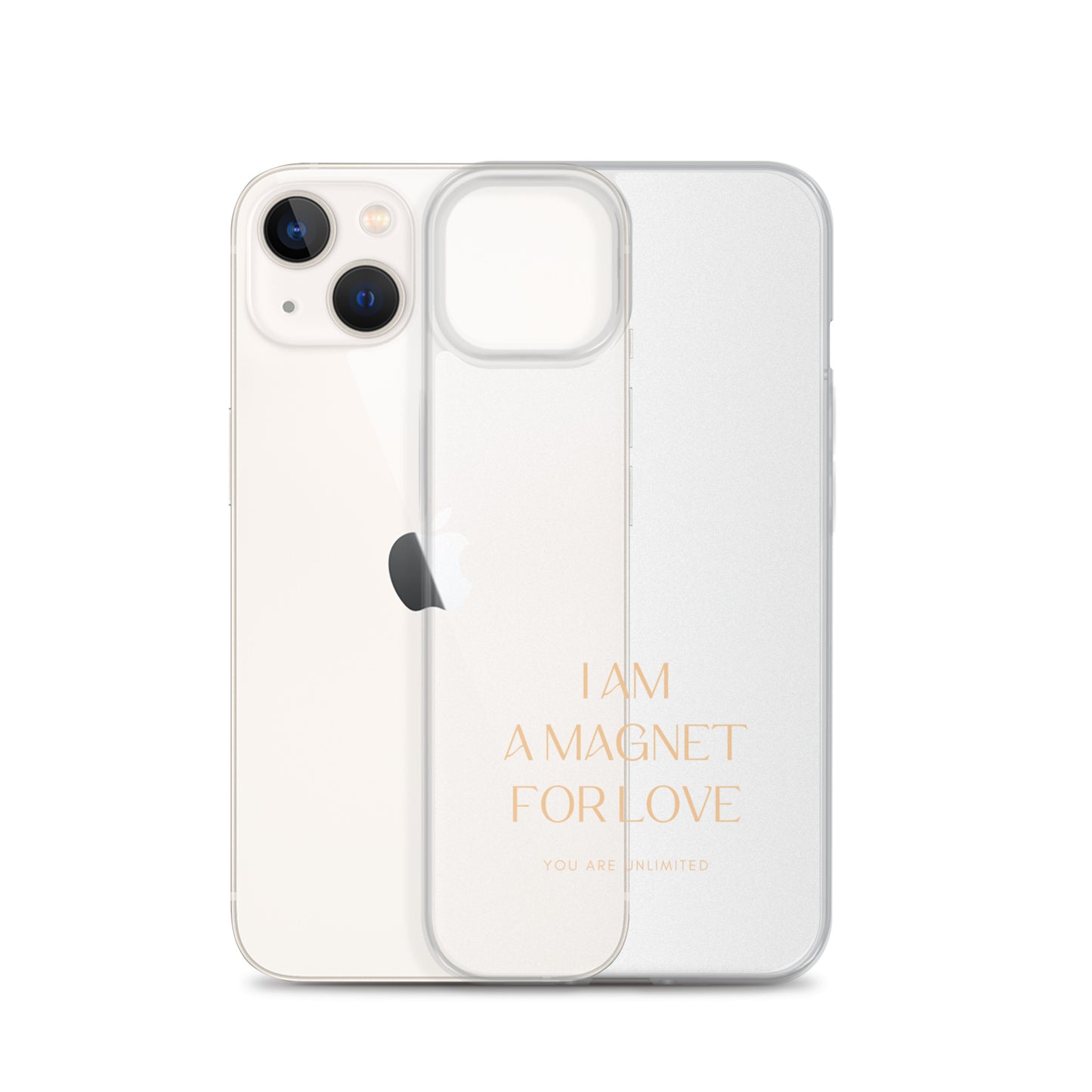 Magnet For Love - Clear Case for iPhone®