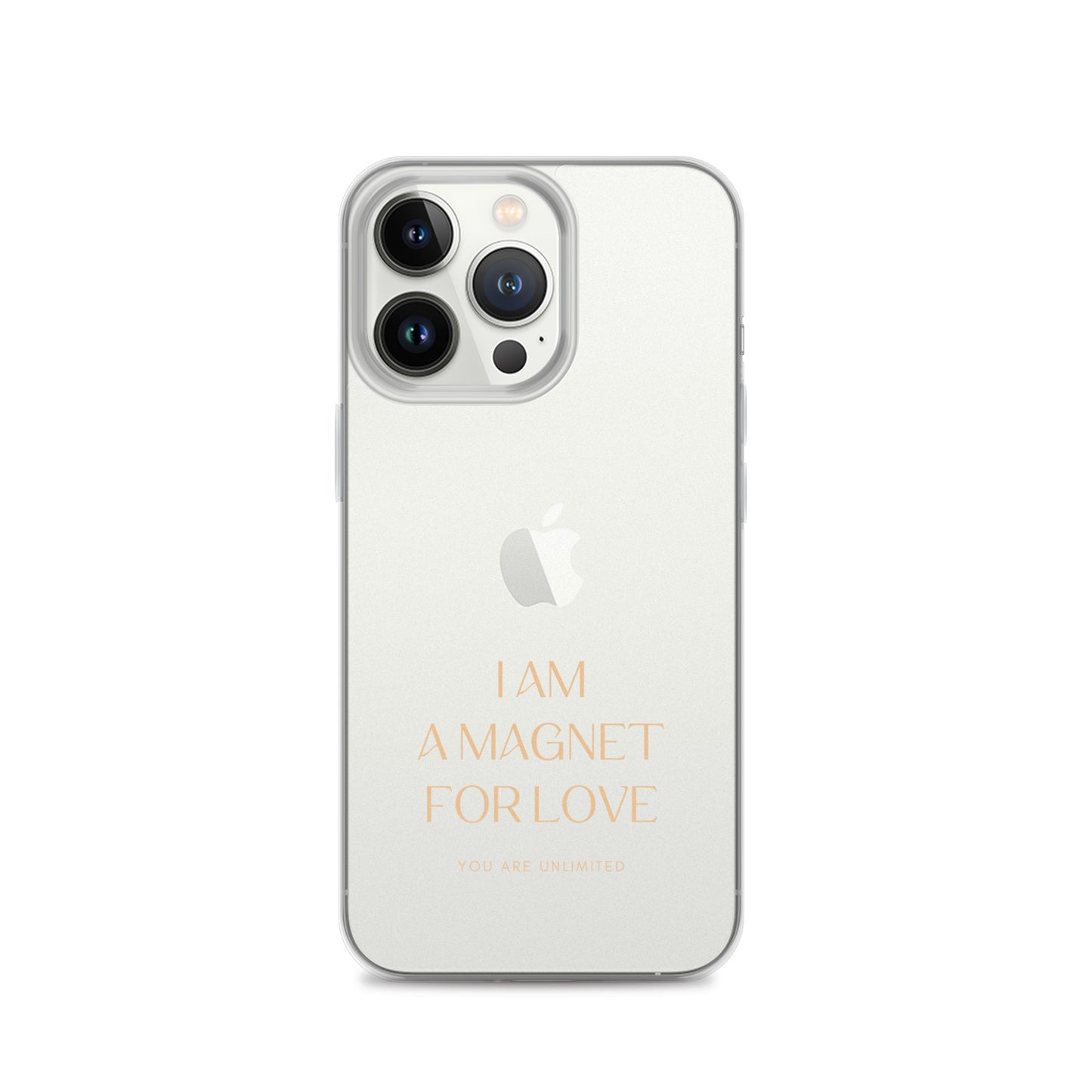 Magnet For Love - Clear Case for iPhone®