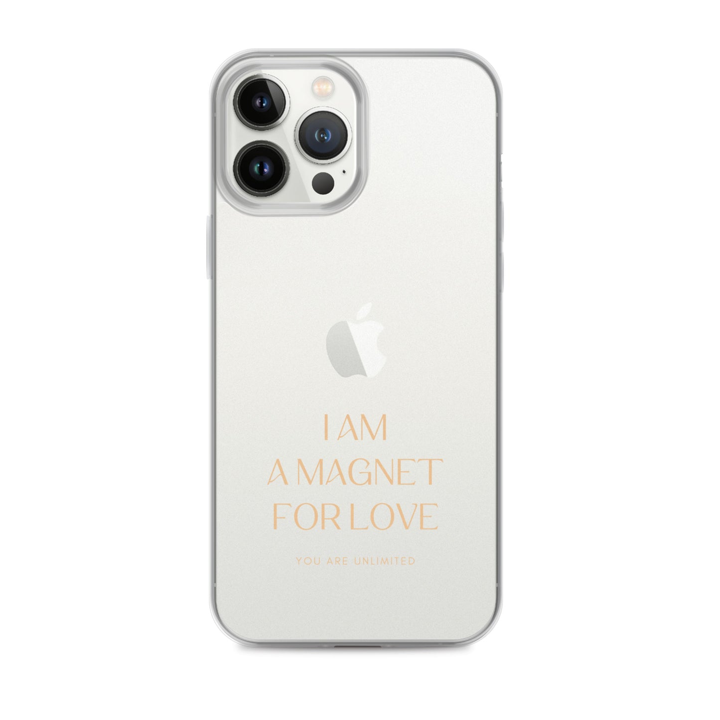 Magnet For Love - Clear Case for iPhone®