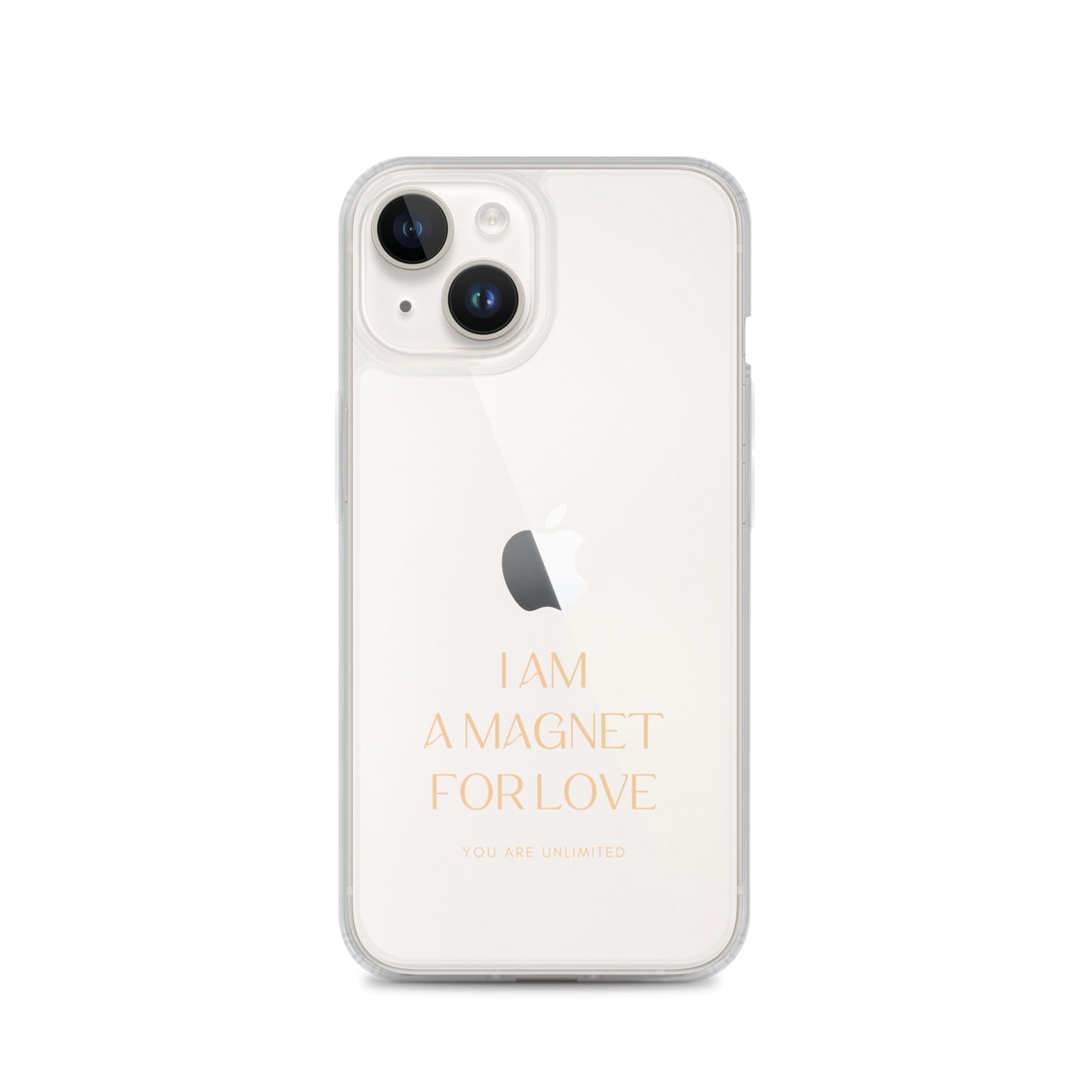 Magnet For Love - Clear Case for iPhone®