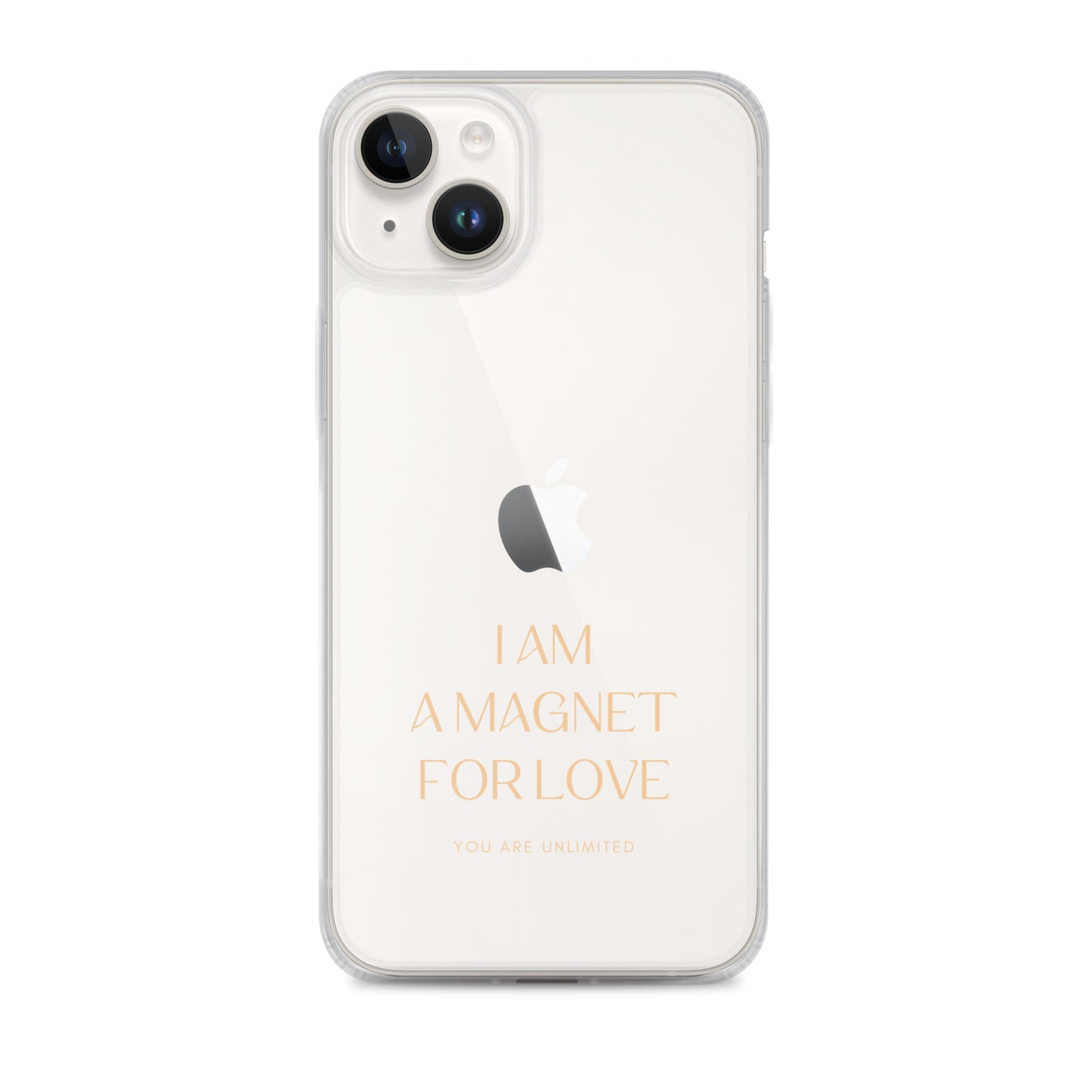 Magnet For Love - Clear Case for iPhone®