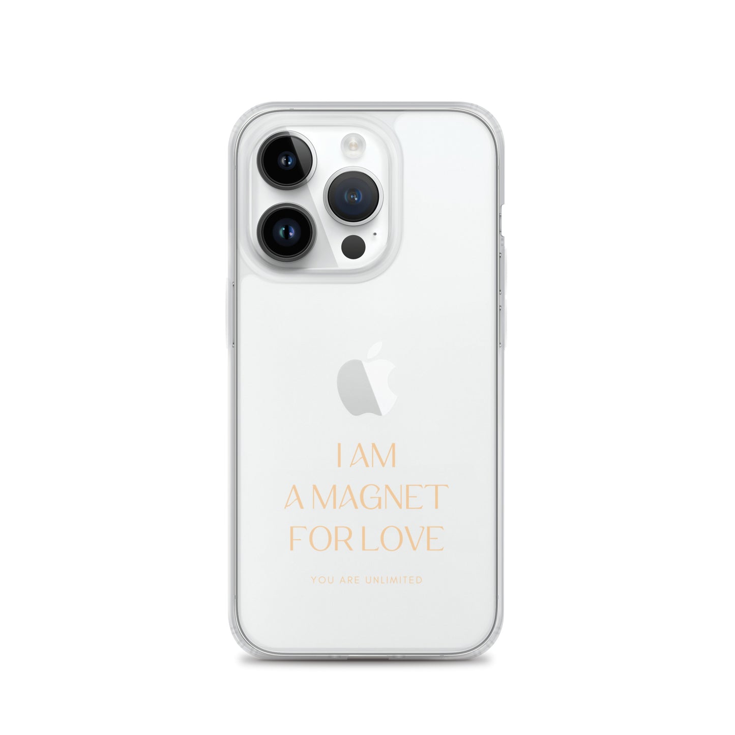 Magnet For Love - Clear Case for iPhone®