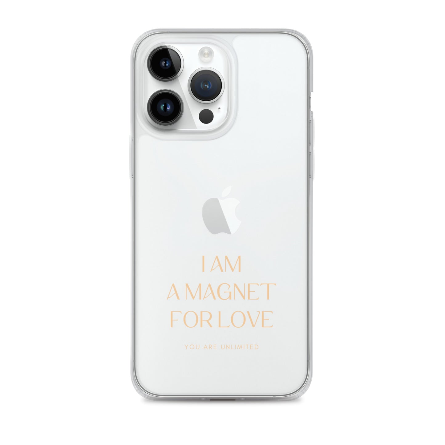 Magnet For Love - Clear Case for iPhone®