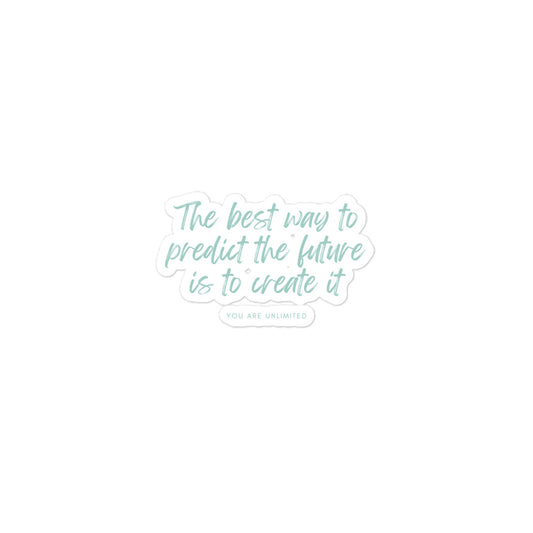 Create The Future Sticker
