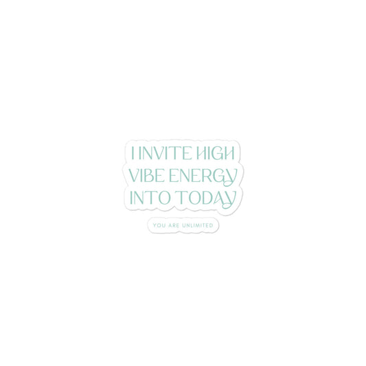 High Vibe Energy Sticker