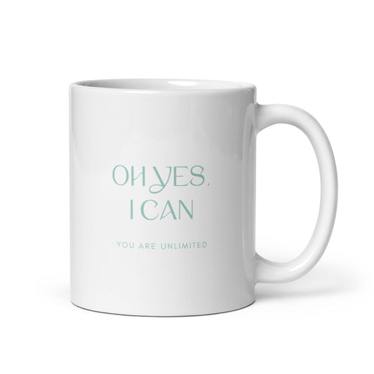 Oh Yes, I Can Mug