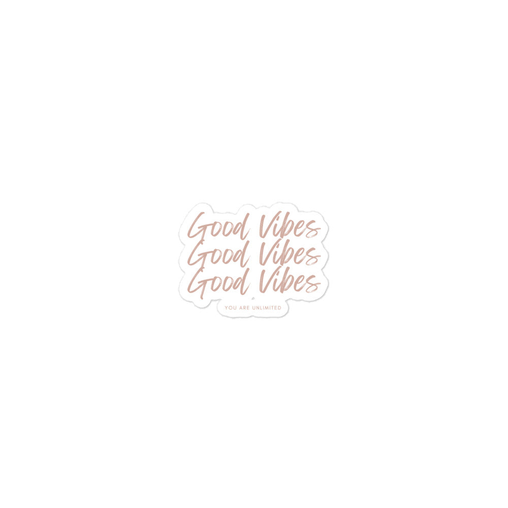 Good Vibes Sticker