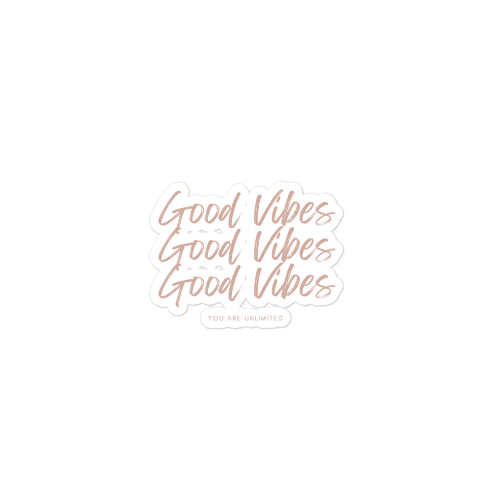 Good Vibes Sticker