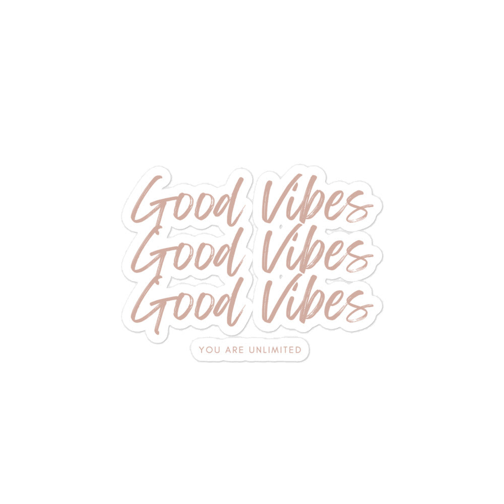 Good Vibes Sticker